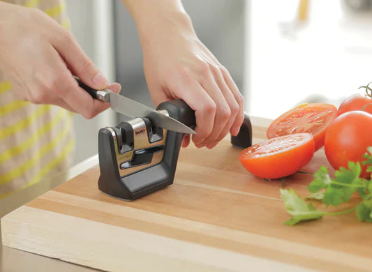1pc Detachable Knife Sharpener With Non Slip Base