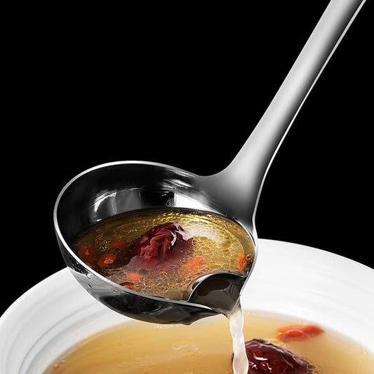 Oil Soup Fat Seperator Spoon