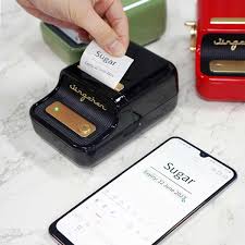 Mini-printer, Bluetooth compatible with IOS and Android.